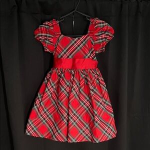 Janie and Jack BNWT Bradbury Red Plaid Tartan Christmas dress